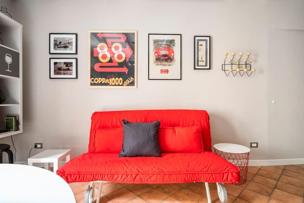 L'Atelier Del Centro: Tra Design, Storia E Fascino Lägenhet Brescia Exteriör bild