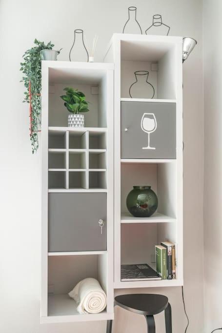 L'Atelier Del Centro: Tra Design, Storia E Fascino Lägenhet Brescia Exteriör bild
